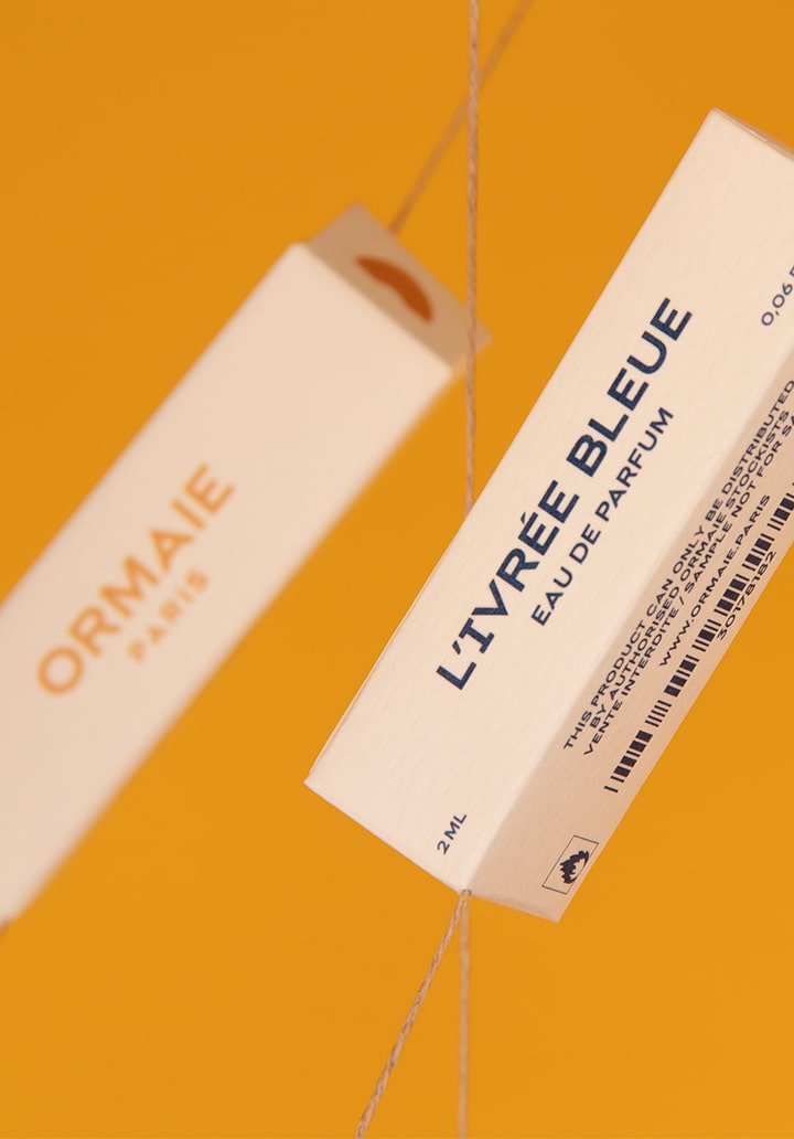Étuis pour échantillons de parfum Ormaie.